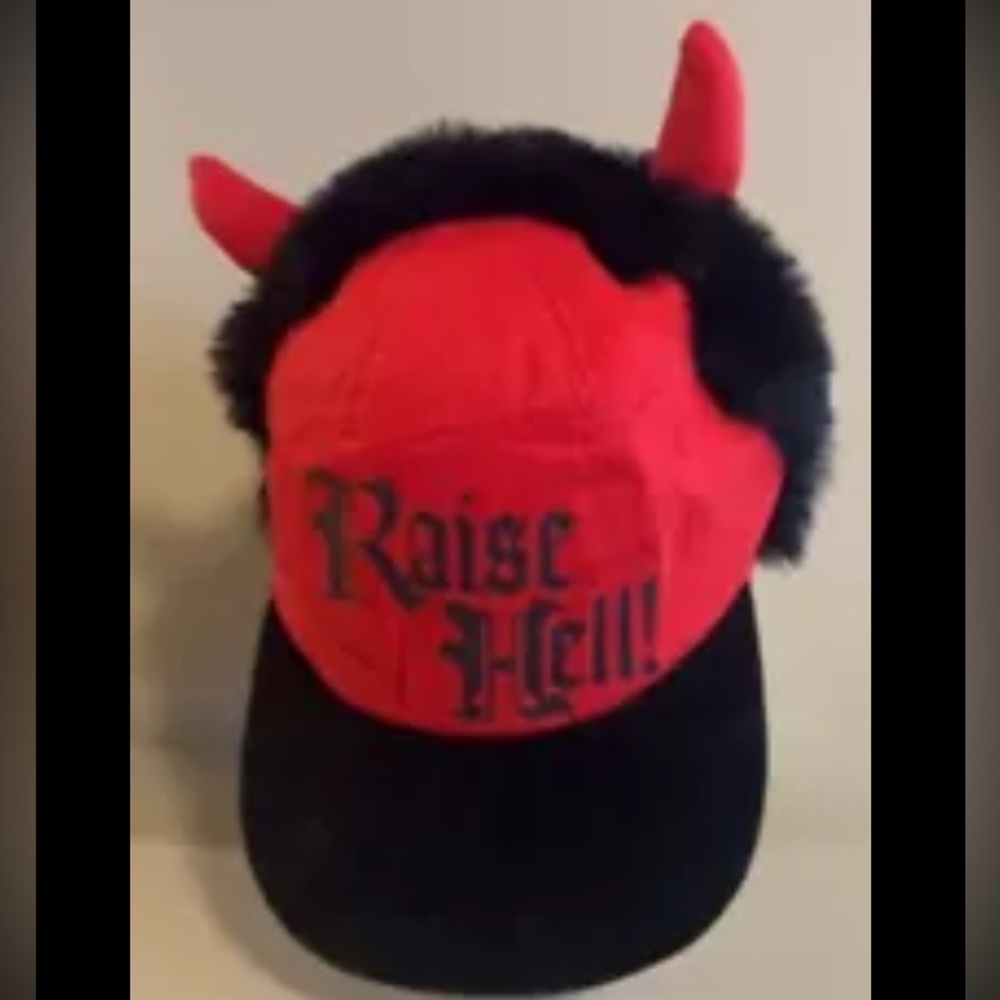 Pony Express Cap with Devil Horns